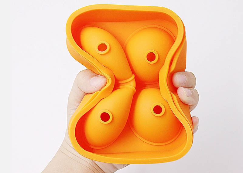 silicone ice cube trays